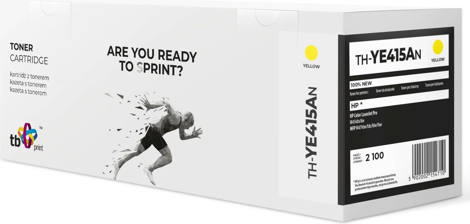 Toner TB Print TH-YE415AN për HP Color LaserJet Pro M454/M479, e verdhë