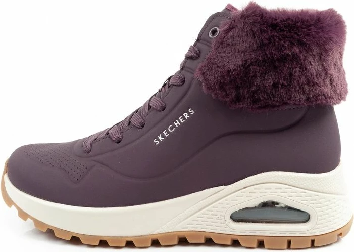 Çizme dimri Skechers për femra, vjollcë