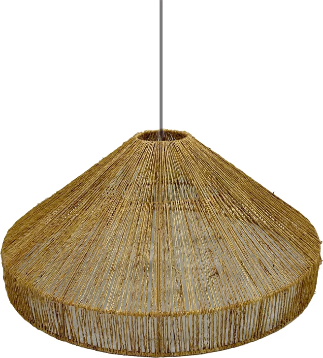 Llambë varëse RINA, jute natyrale, 60x60x26cm