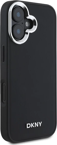 Mbështjellës DKNY për iPhone 16, MagSafe, i zi