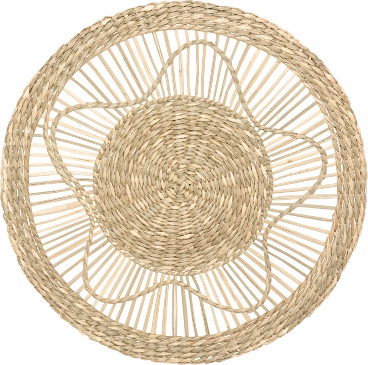 Dekor muri Lela set 3 copë ngjyrë natyrale