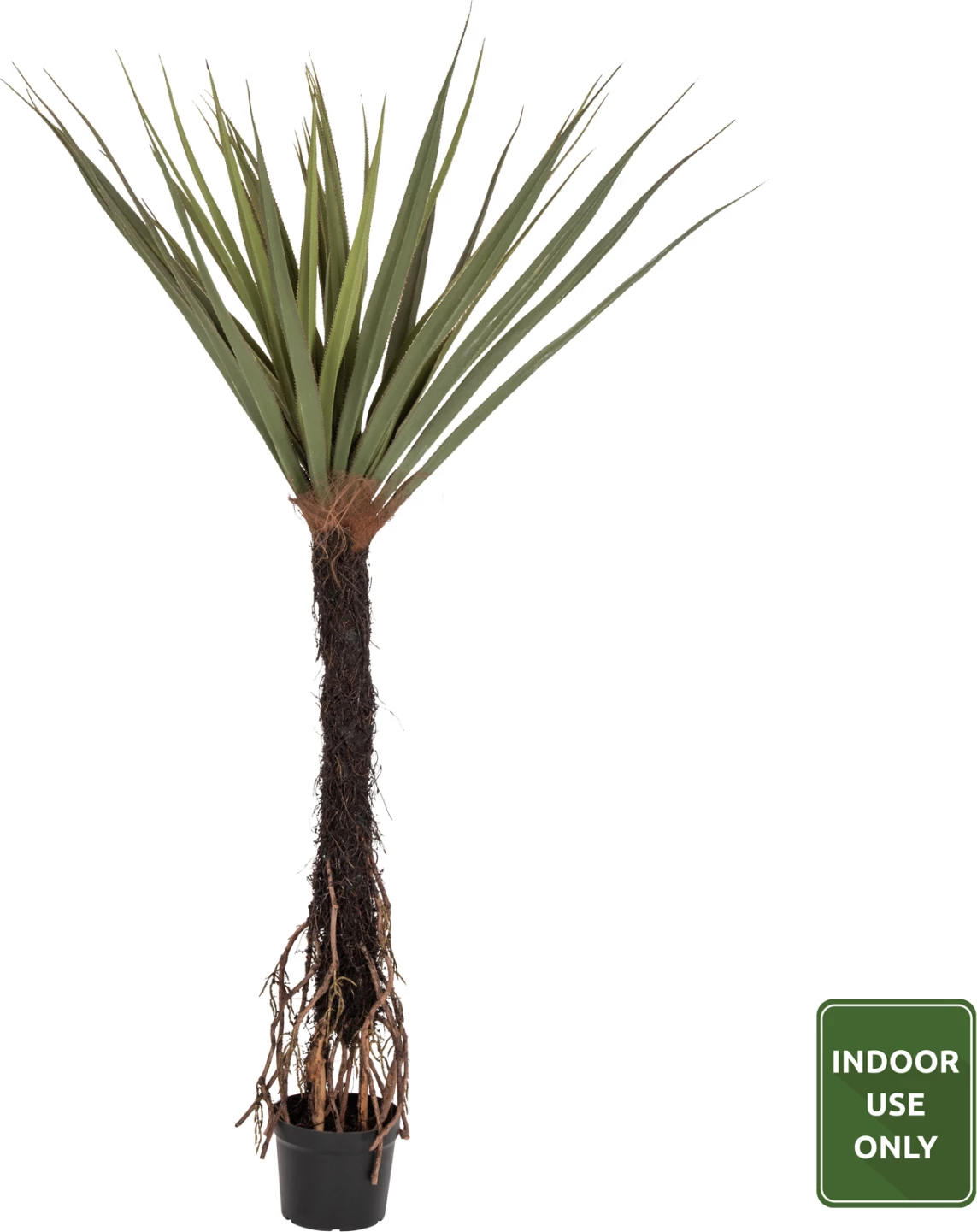 Bimë sintetike dekorative, pema Sisal në vazo, FH7989, 200H cm