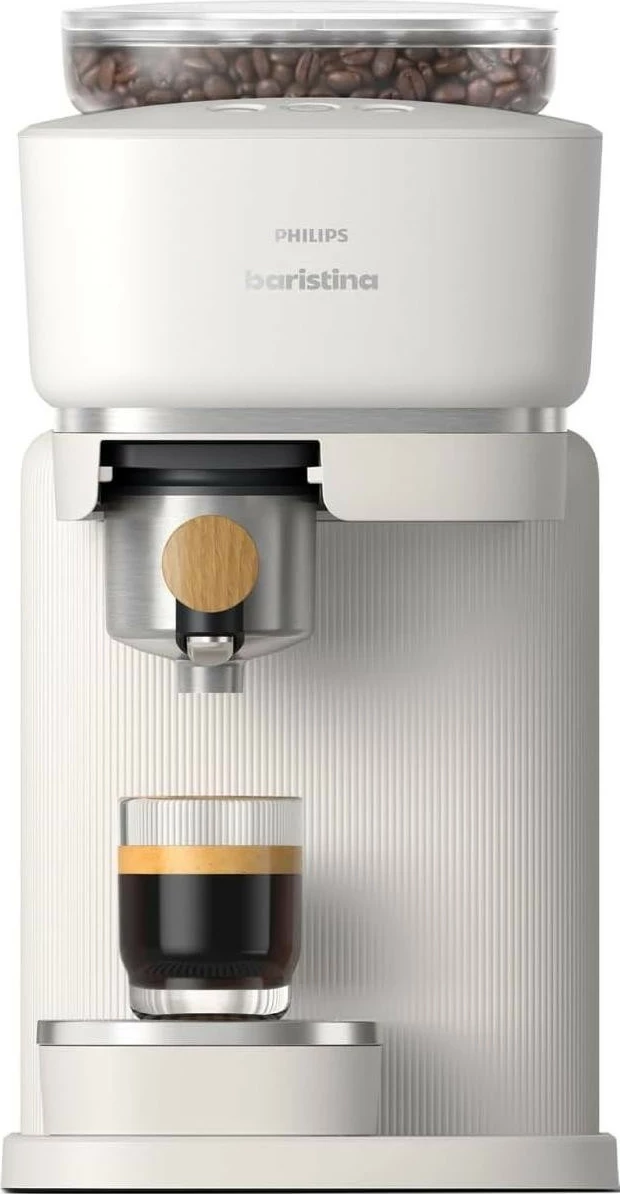 Aparat kafeje Philips Baristina BAR302/20, presion piston, 170g, 1550W, bardhë/jeshilon