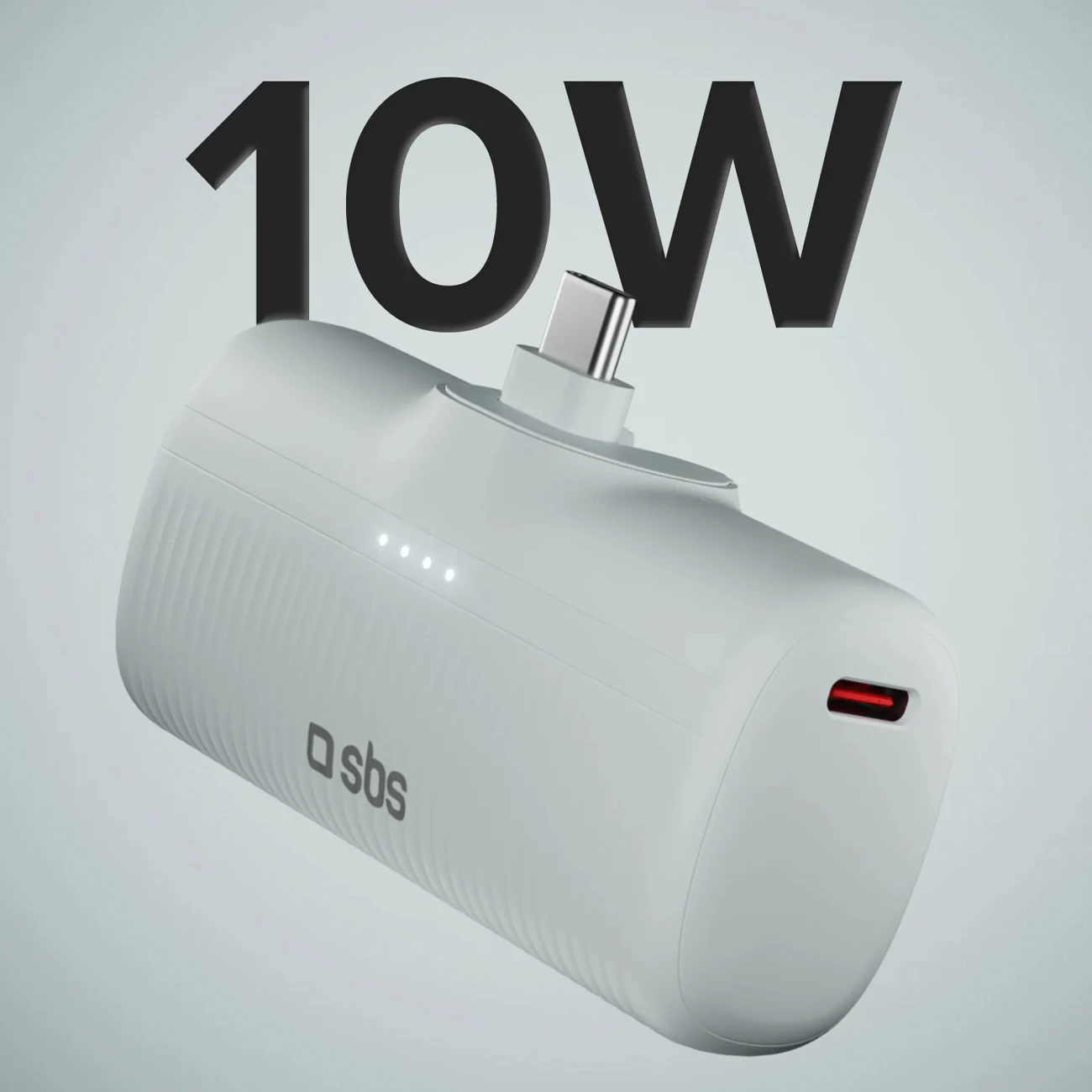 Powerbank SBS EcoPower 5000 mAh, USB-C, 10W, Gri