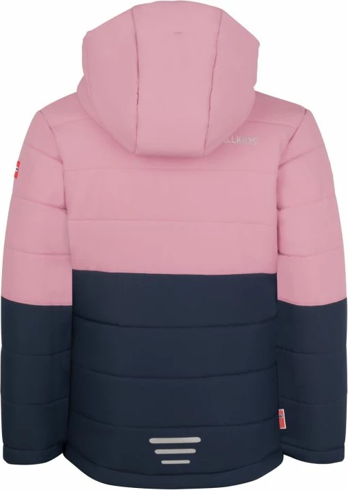Jakne për fëmijë Trollkids Hemsedal Snow XT, rozë/navy blue