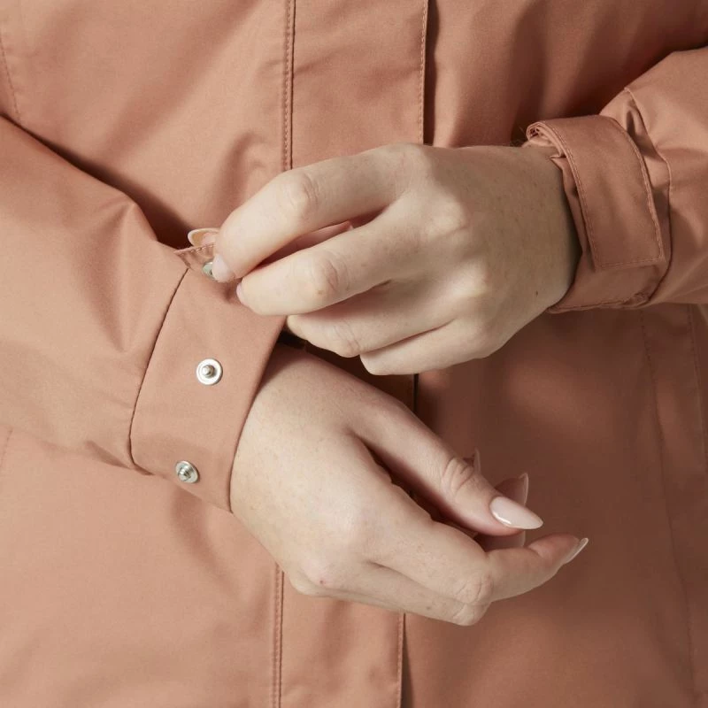 Jakne Helly Hansen femra, kafe portokalli