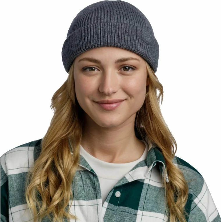Kapelë beanie Buff, unisex, gri