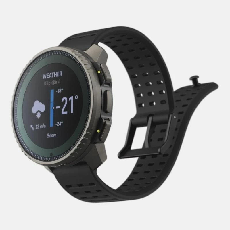 Orë sportive Suunto Vertical Titanium Solar, e zezë