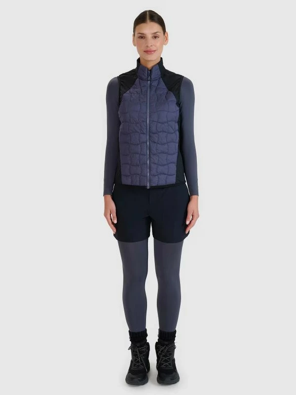 Shorce trekking për femra 4F, ngjyrë e njëtrajtshme