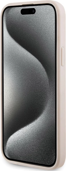 Mbështjellës Karl Lagerfeld Quilted K Pattern për iPhone 15 Plus / 14 Plus, Rozë