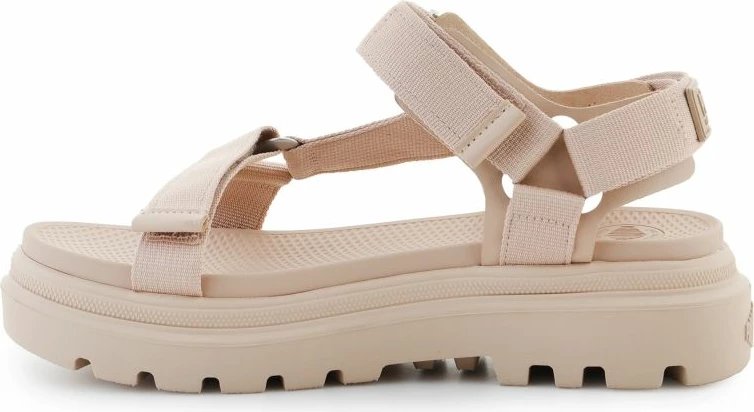 Sandale për femra Palladium, bezhë