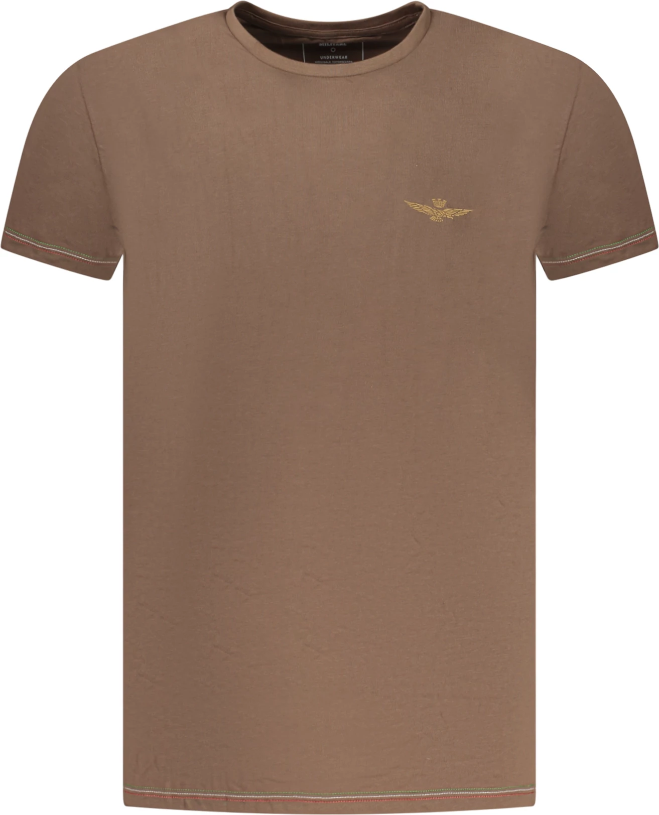 Maicë për meshkuj AERONAUTICA MILITARE, kafe