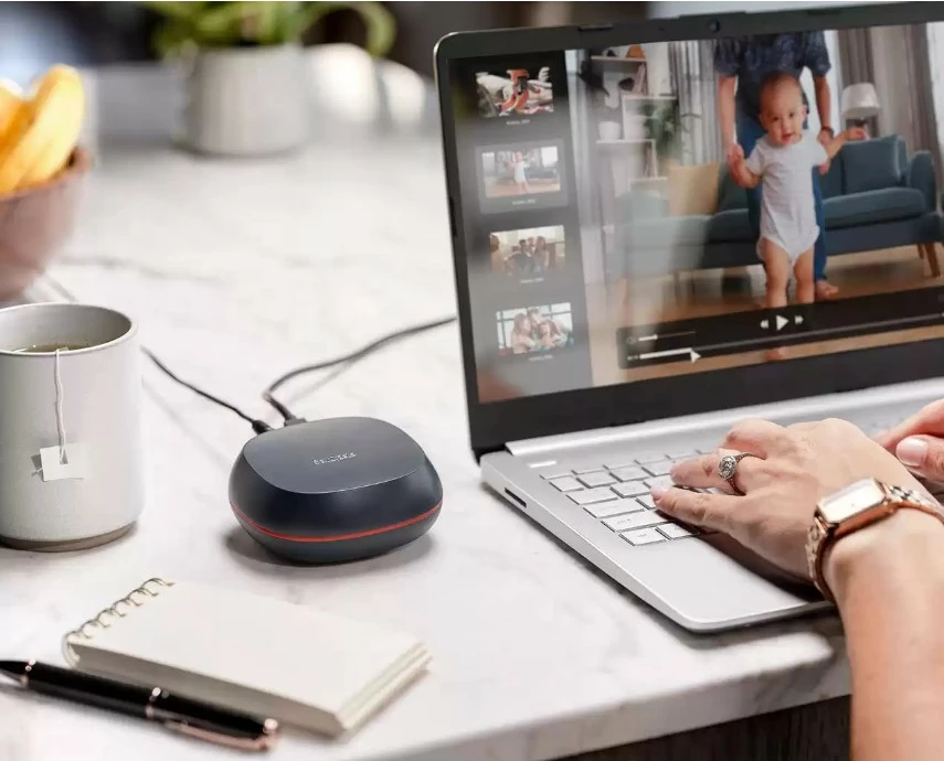 SSD portabël Sandisk DRIVE 8TB, USB Type-C, gri