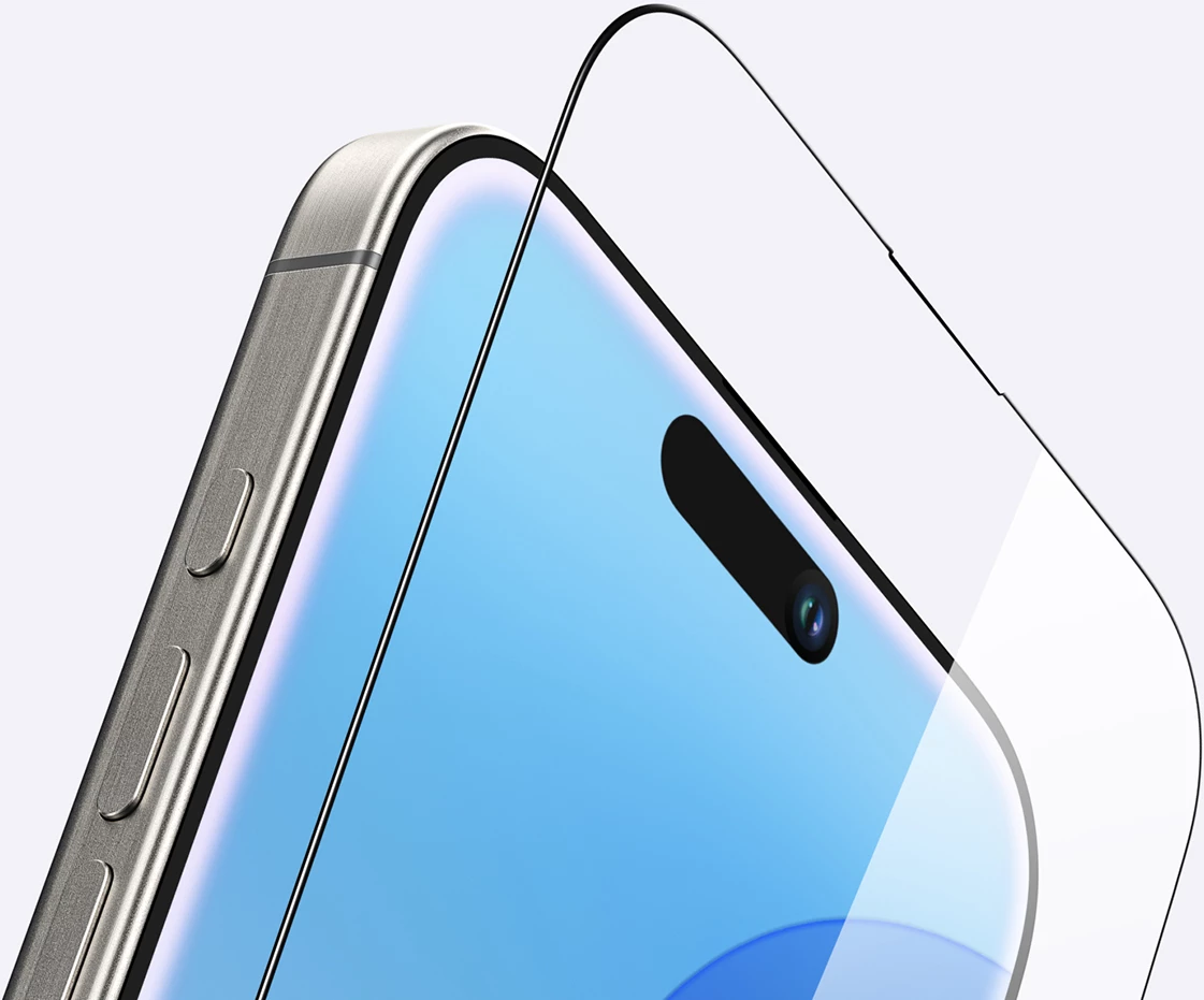 Mbrojtës ekrani xhami i temperuar AmazingThing Radix Full Glass për iPhone 16, transparent