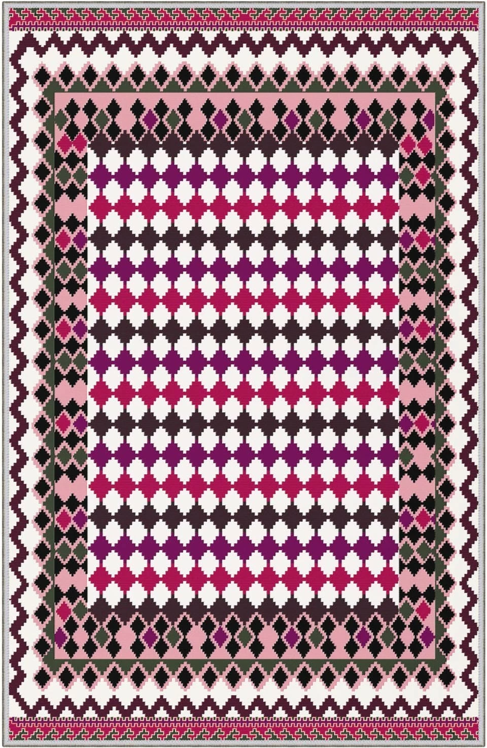 Qilim korridori, shumëngjyrësh, Conceptum Hypnose, HMNT496, 100x200cm