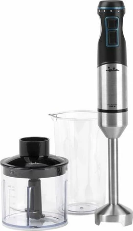 blender dore JATA JEBT1789 1200W 4 tehe me selektor shpejtësie, zi/argjendtë, set 3 aksesorë