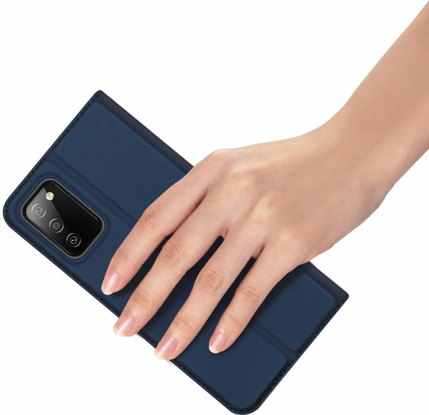 Mbështjellës Dux Ducis Skin Pro Bookcase për Samsung Galaxy A03s, Blu