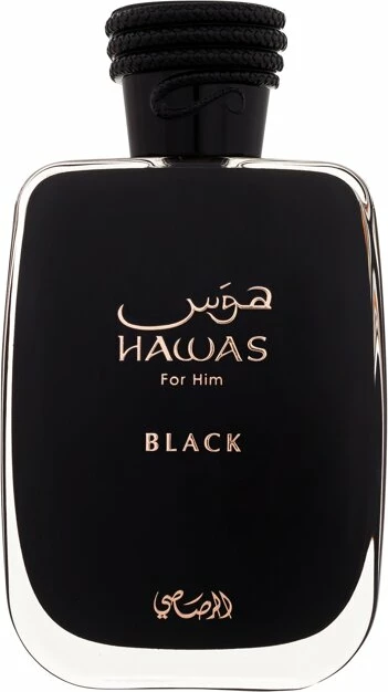 Eau de Parfum për meshkuj Rasasi Hawas Black, 100ml