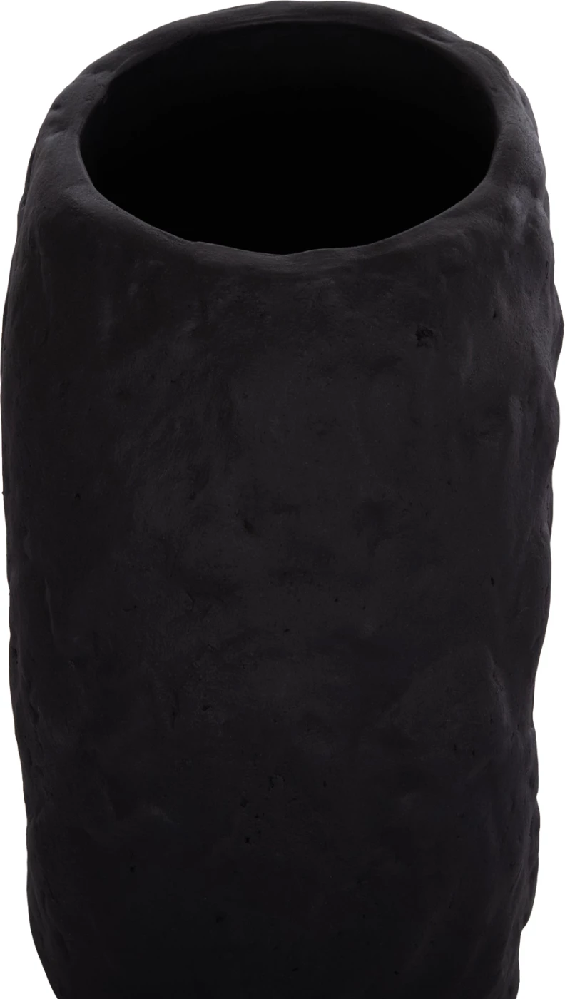 Vazo dekorative tavoline NAMENTIS, terrakotë, ngjyrë e zezë, FH4673.01S, 22x13x28cm