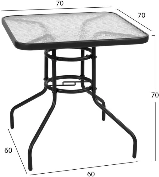 Set kopshti tavolinë & karrige FH5185.01, 3 pjesë