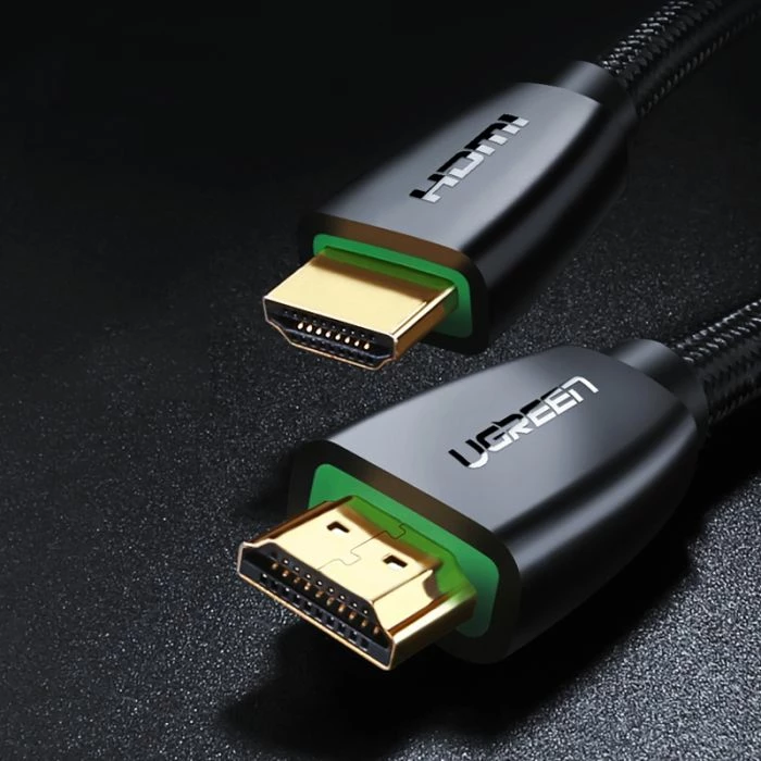 Kabllo HDMI UGREEN 40414 v1.4, 10m, mashkull-në-mashkull, e zezë, në kuti