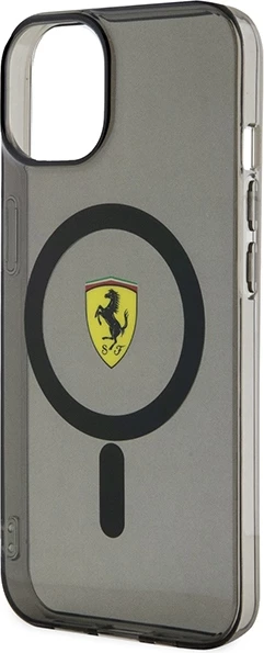 Mbështjellës Ferrari FEHMP14MURKK për iPhone 14 Plus 6.7", MagSafe, i zi