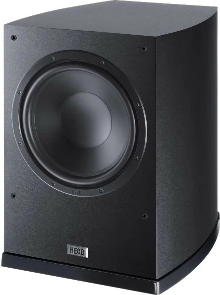 Subwoofer aktiv, Heco Victa Elite SUB 252 A, 100W RMS 200W peak, 22–200 Hz, 322x458x405 mm, i zi