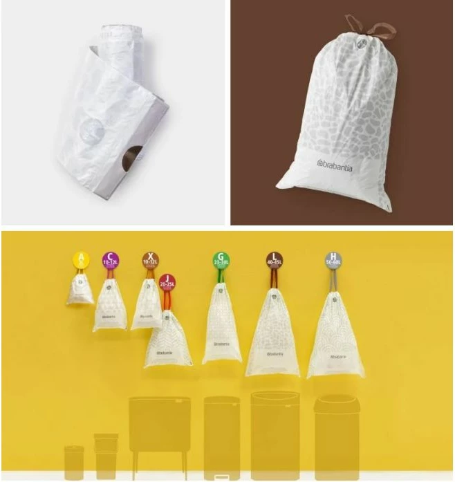 qese plehrash BRABANTIA PerfectFit MPN 138669 45L (L 40-45L), 6x20 copë