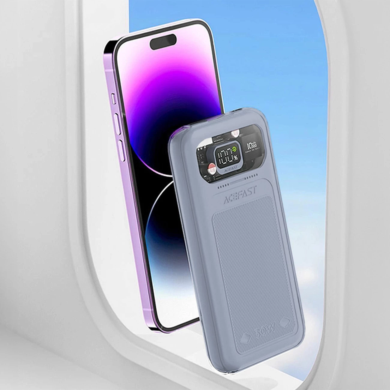 Powerbank Acefast M1 Sparkling Series 10000mAh, 30W, Gri