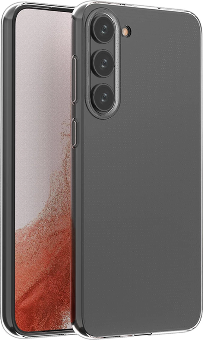 Mbështjellës Hurtel Ultra Clear 0.5mm për Samsung Galaxy S23, Transparent