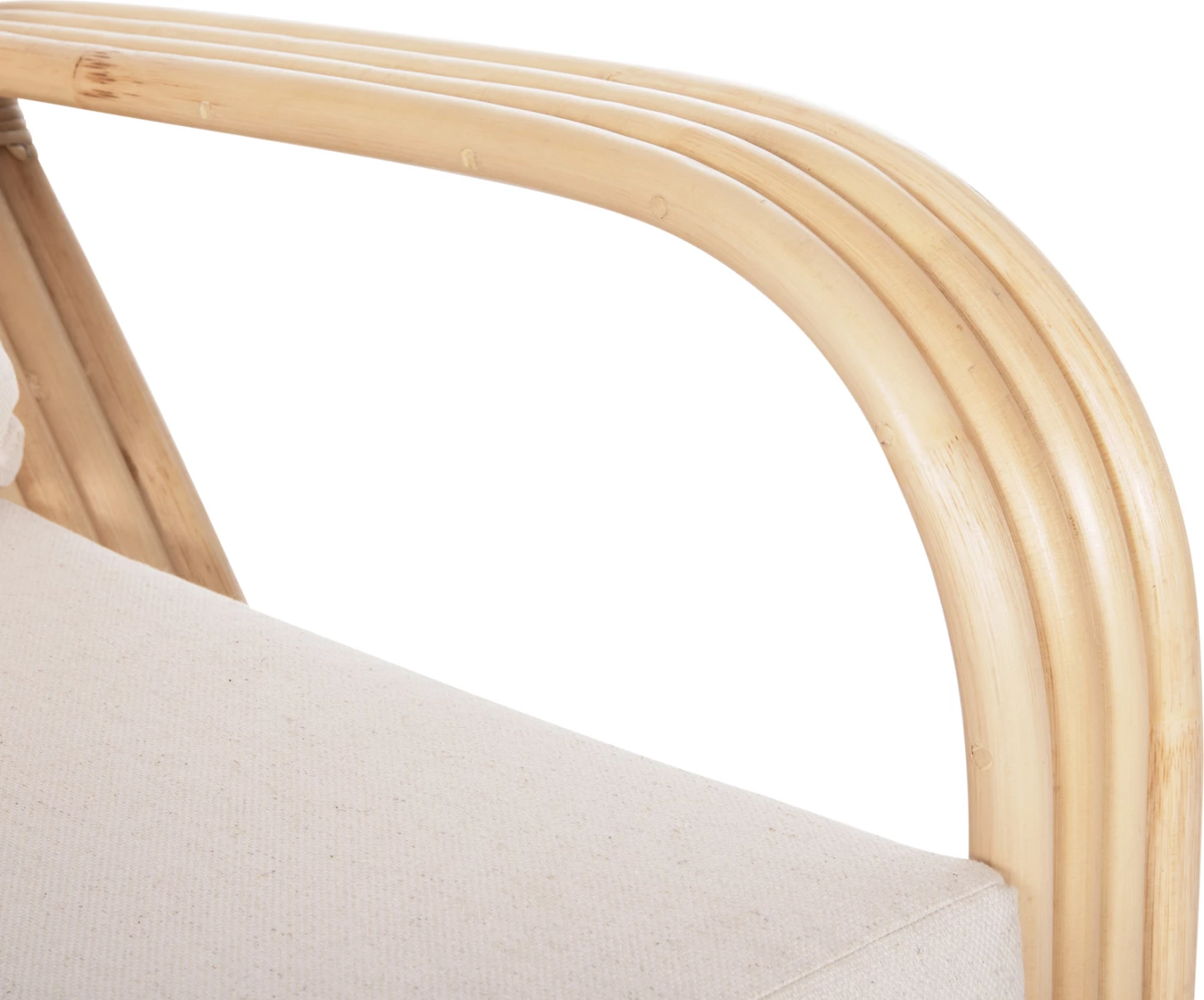 Karrige Baroness FH9813, natyrale, jastëk të bardhë, 81x90x92H cm