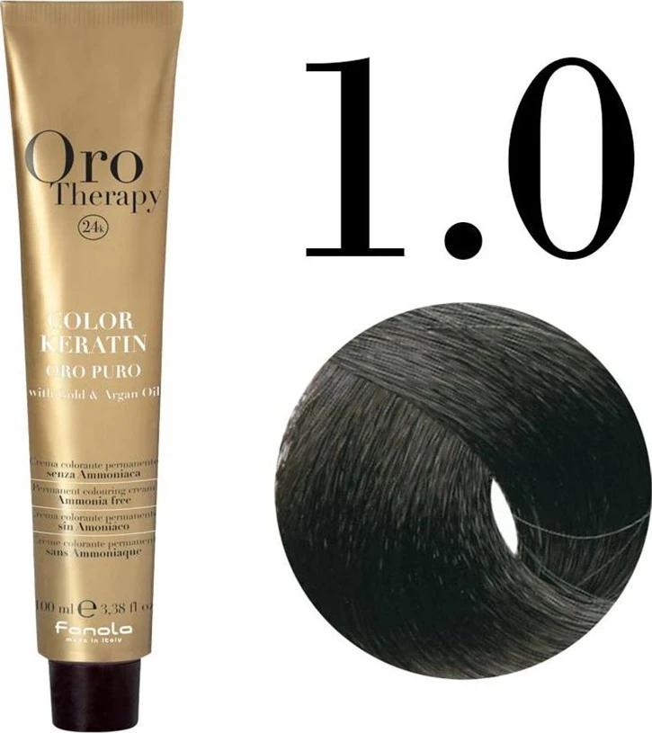 Ngjyrë për flokë Oro 1.0 e zezë , 100 ml