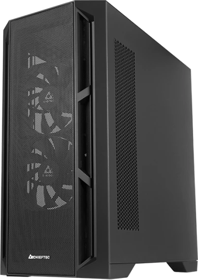 Kasë Chieftec APEX AIR GA-01B-M-OP E-ATX/ATX USB3.2 Gen2 Type-C me xham të temperuar, e zezë