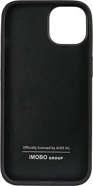 Mbështjellës Audi Genuine Leather për iPhone 11/XR 6.1", lëkurë natyrale, i zi