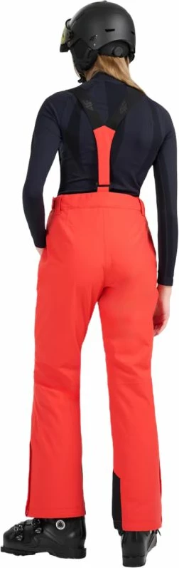 Pantallona skijimi për femra 4f, të kuqe