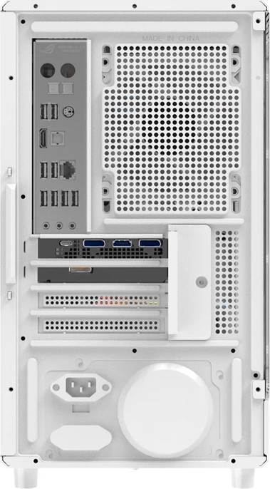 Kasë Darkflash DB330M Mesh midi tower, M-ATX/ITX, 4 slote PCI, pa ventilatorë, 2x HDD 3.5", 1x SSD 2.5", panel xham i kalitur, e bardhë