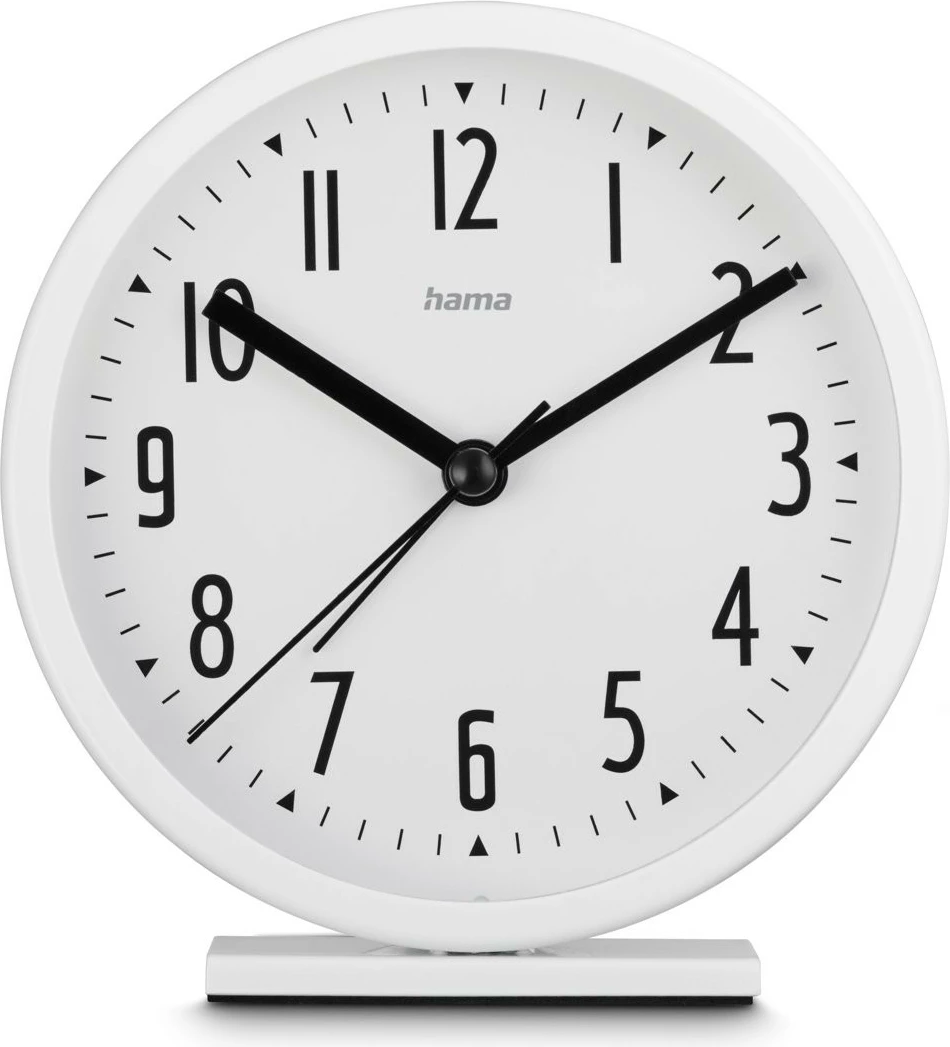 Orë alarmi Hama Skye, 11.3 cm, analoge, e bardhë