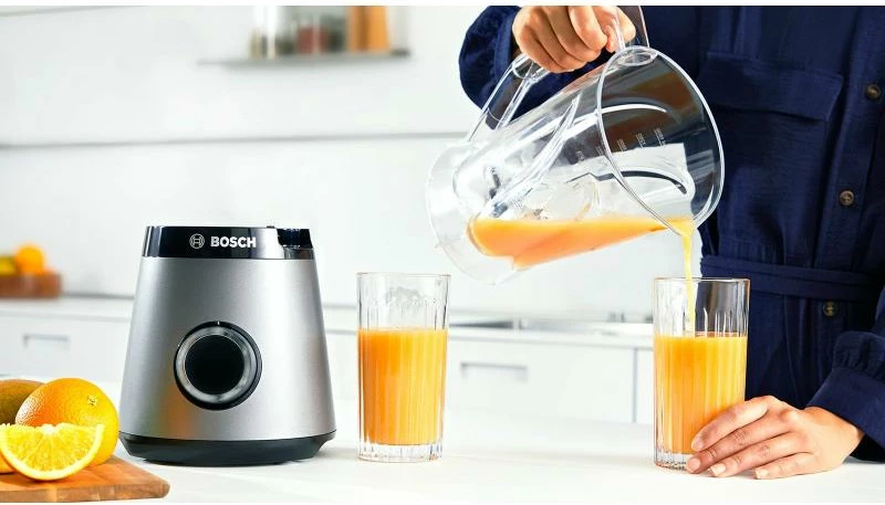 Blender tavoline, Bosch, VitaPower Series 4 MMB6141S, 1200W, argjendtë