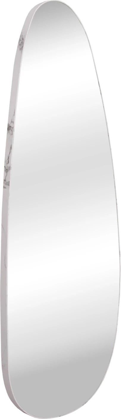 Pasqyrë muri CRITHER FH4486.05 kornizë MDF ngjyrë mermeri të bardhë 49x140H cm.