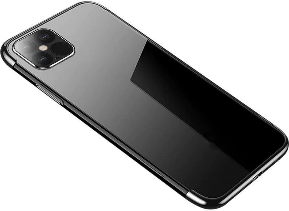 Mbështjellës Hurtel Clear Color 0.3mm për Samsung Galaxy A33 5G, TPU, i tejdukshëm me kornizë të zezë