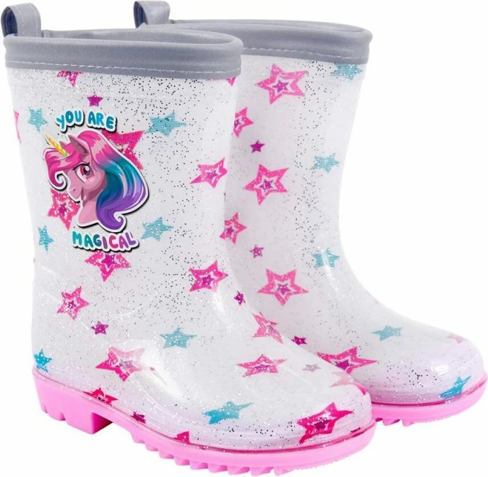 Çizme Perletti fëmijë, të bardha dhe rozë