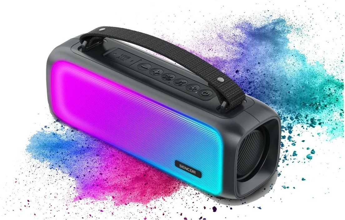 Altoparlant Bluetooth Sencor SSS 3000 KIDS, 16W, panel LED, i zi