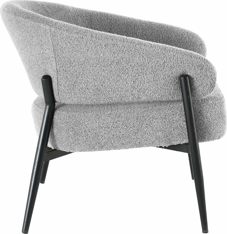 Fotelje Moritz, ngjyrë gri, 73x72x75 cm