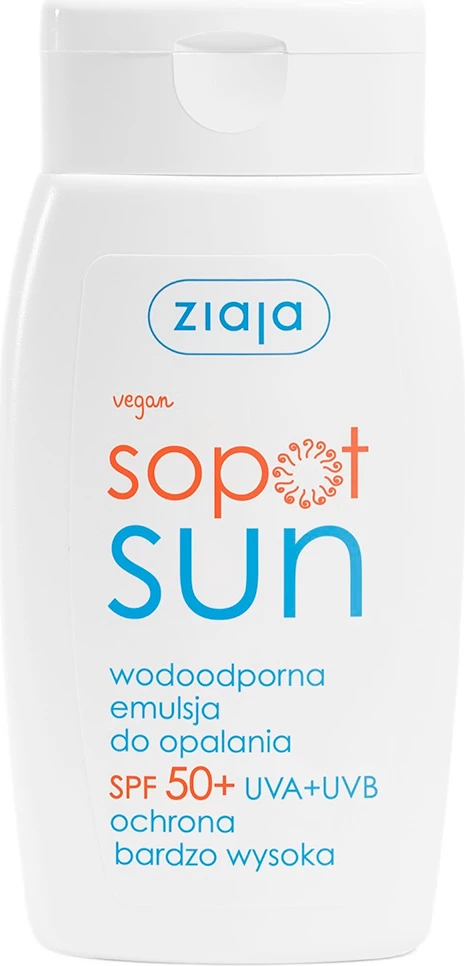 Emulsion për diell Ziaja Sopot Sun Waterproof SPF50+, 125ml