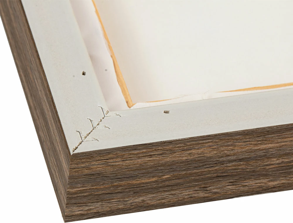 Pikturë dekorative CURVA 2 me kornizë, kanavacë, ngjyrë bezhë, 70x90x3.8cm