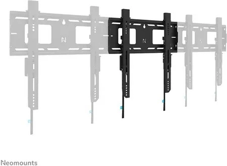 Mbajtës muri për TV Neomounts WL30-750BL14 LEVEL-750, deri 75", 100 kg, VESA 100x100-400x400, Çelik, Zi