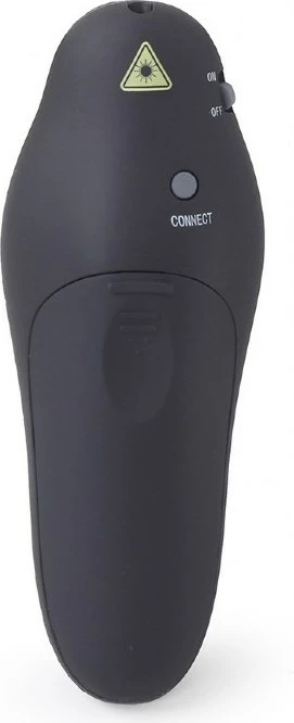 Telekomandë wireless për prezantime Gembird WP-L-11, me USB receiver, e zezë