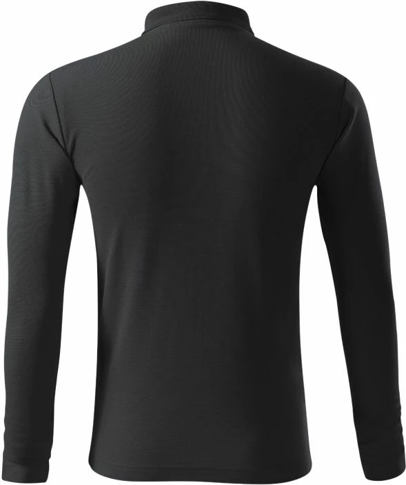 Maicë polo me mëngë të gjata për meshkuj Malfini, gri