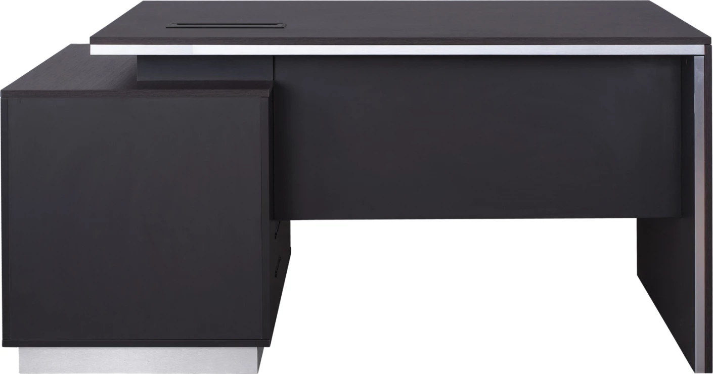 Zyrë profesionale me dollap të djathtë, ngjyrë trëndafili, FH2113R, 180x80x76 cm