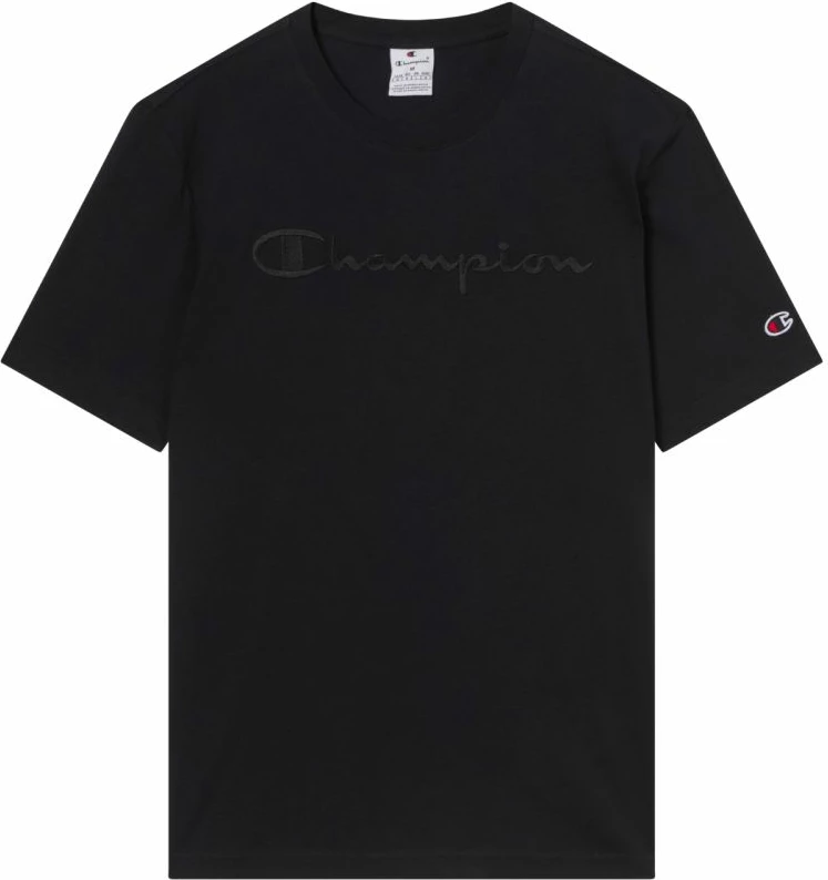 Maicë për meshkuj Champion, e zezë